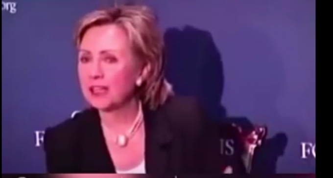 Hypocrite: Video Shows Hillary Blaming Mexico for Immigrants, Calling for More Guards, Fences on Border