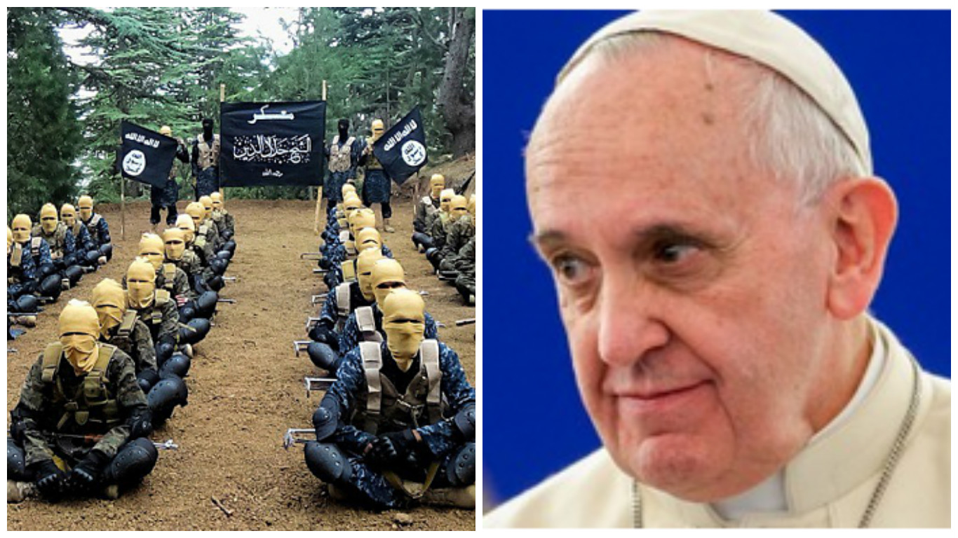 ISIS Responds to Pope Francis: We’re in a Religious War, and We Hate You