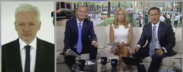 Julian Assange Tells Fox News What Damning Info He has on Donald Trump