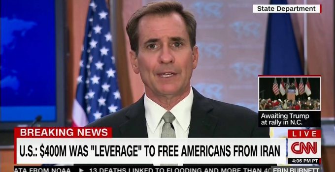 Slippery: State Dept. Spokesman Tries To Explain What “Ransom” Is