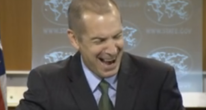 State Dept Spokesman Laughs at Idea of ‘Transparency’ and ‘Democracy’