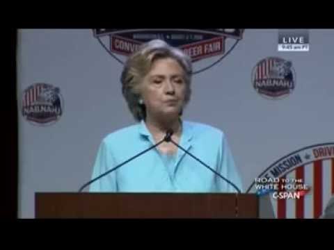 Video: Hillary Calls Donald T. ‘My Husband’ During Campaign Stop