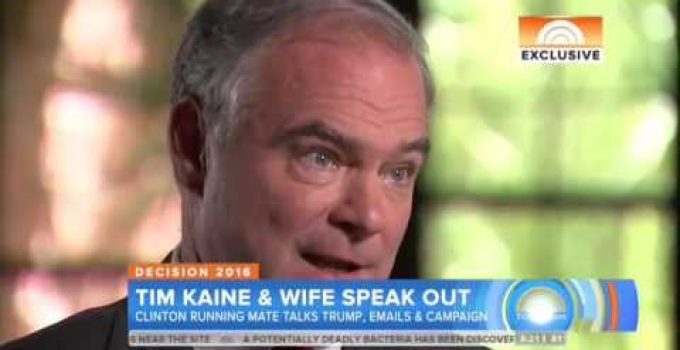 [Video] Hillary’s Own Running Mate Can’t Say She’s Trustworthy…