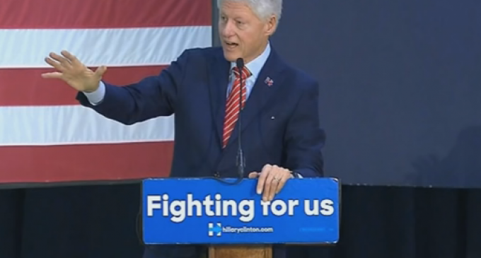 Bill Clinton: Saying “Make America Great Again” is Racist