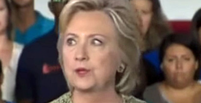Yet Another Clinton Health Mystery: Her Wandering Eye