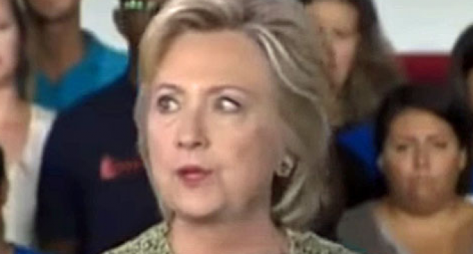 Yet Another Clinton Health Mystery: Her Wandering Eye