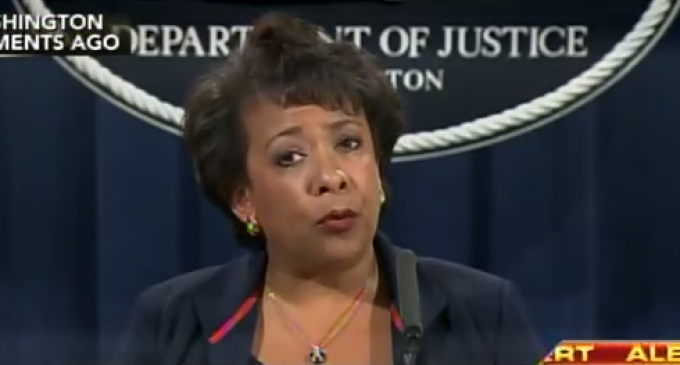 Attorney General Lynch: Charlotte Rioters Were Exercising Their Right to Peaceful Protest