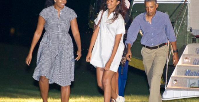 New Photo of ‘Bony’ Barack Next to ‘Muscular’ Michelle Sparks Renewed Speculation of Transgenderism