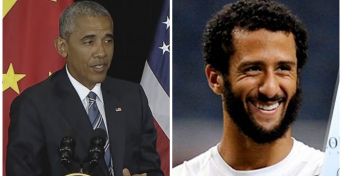 Obama Praises Kaepernick’s Protest, He’s Being ‘Sincere’ with ‘Real Legitimate Issues’