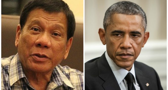 Philippines President Calls Obama “Son of a Whore”