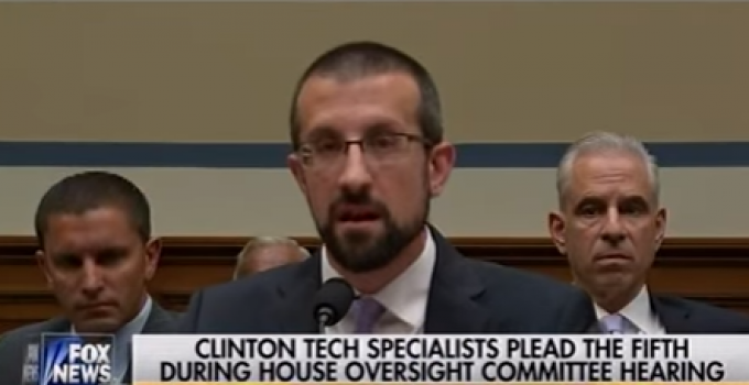 Tech Who Wiped Clinton Refuses to Talk to Congress