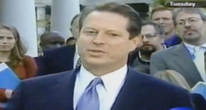 Al Gore Questioned Legitimacy of Electoral Process in 2000 Concession Speech