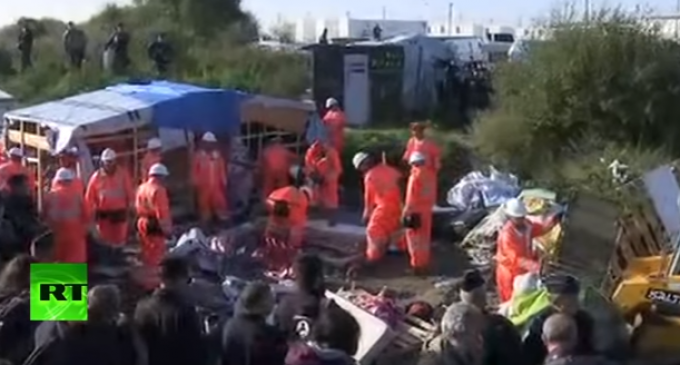 The Demolition of the “Jungle” Migrant Camp at Calais, France