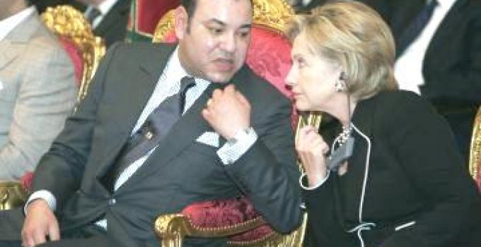 Hillary Received $12 Million from Moroccan King
