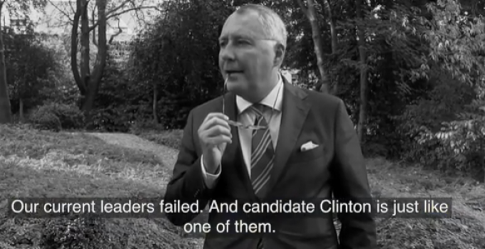 Warning from Abroad: Hillary Just Like Politicians That Have Destroyed Europe, Trump is the Last Hope for Sovereignty