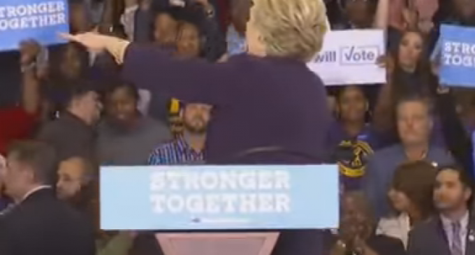 Hillary Clinton Threatens Protestor with ‘Intervention,’ Suggests Crowd Follow the Man Out