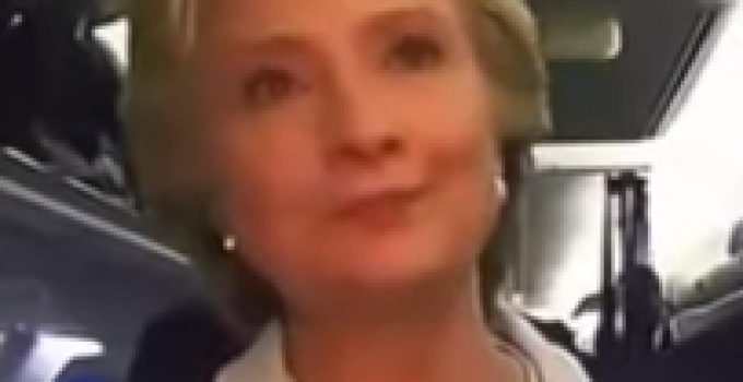 Video Catches Hillary Displaying Odd Physical Manifestations after Debate