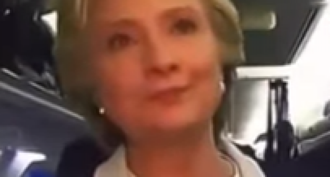 Video Catches Hillary Displaying Odd Physical Manifestations after Debate