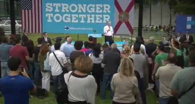 Tim Kaine Rally Faces Embarrassingly Low Turnout