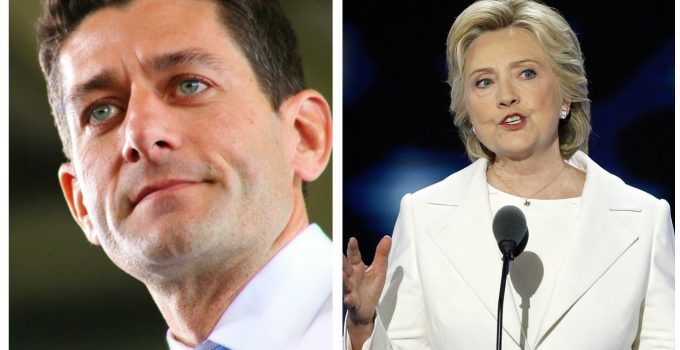 Paul Ryan Betrays Conservatives, Supports Hillary’s Campaign and Her Policies
