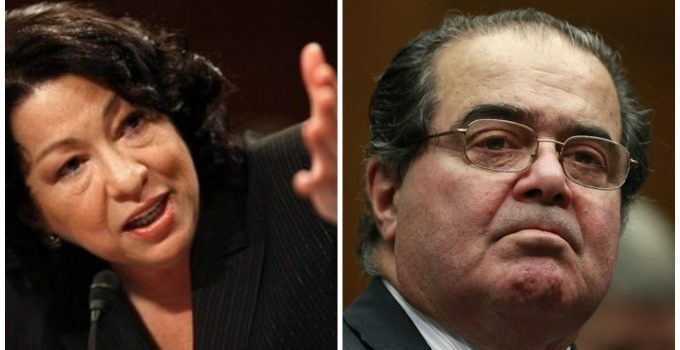 Supreme Court Justice Sotomayor “Might Have Used a Bat” on Justice Scalia