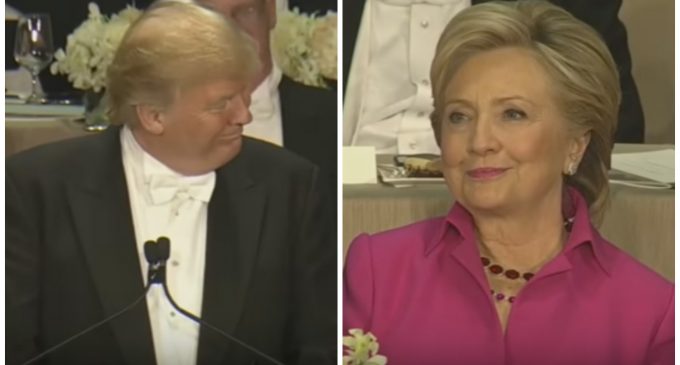 Trump Devastates Hillary at Annual Al Smith Dinner Roast