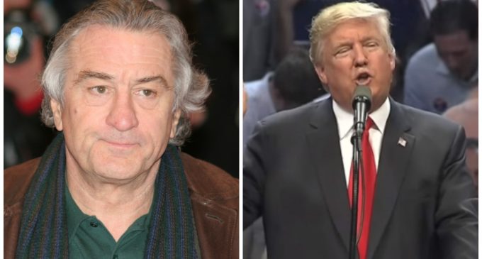 De Niro Backs Off Trump