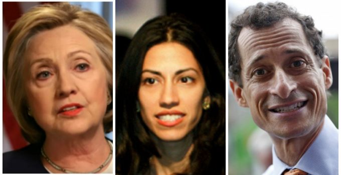 Hillary Asked Huma if Weiner Could Deliver Secure Cell Phone