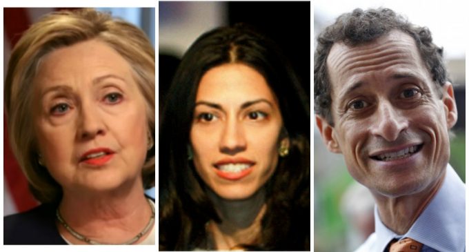 Hillary Asked Huma if Weiner Could Deliver Secure Cell Phone