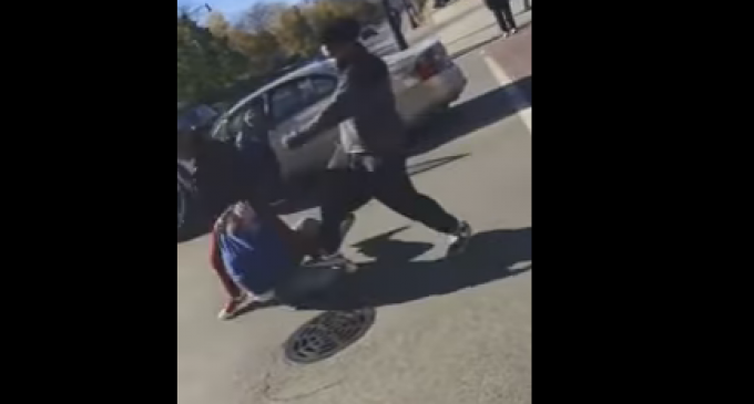 Gang of Blacks Beat Up Man for Voting Trump