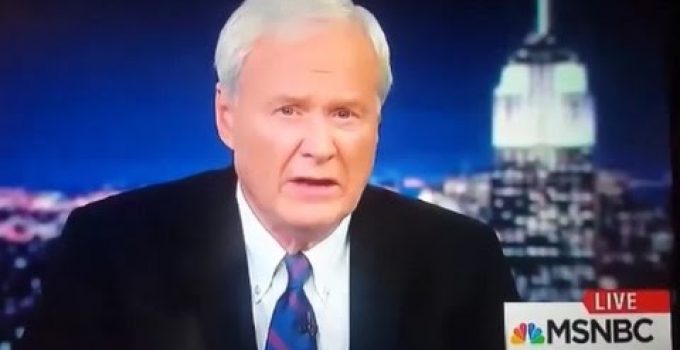 MSNBC Host Chris Matthews Endorses Trump