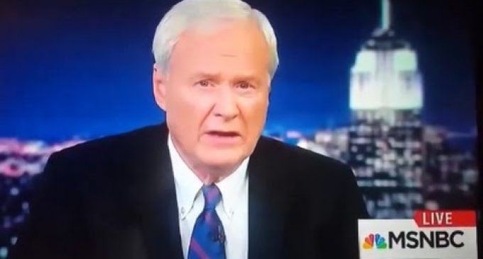 MSNBC Host Chris Matthews Endorses Trump