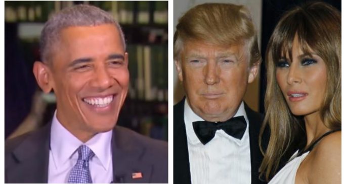 Classless Obama Snubs Donald And Melania Trump out of Time-Honored Tradition