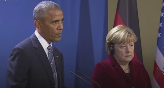 Obama and Merkel: We Must Censor the Internet to Protect People from ‘Disruptive Technological Forces’