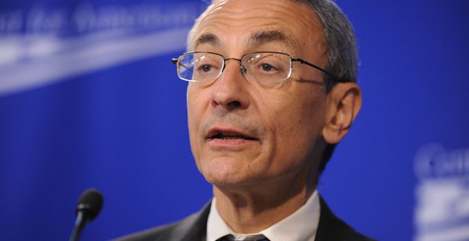 Report: John Podesta May Have Violated Federal Law by Not Disclosing Links to Russia, Putin