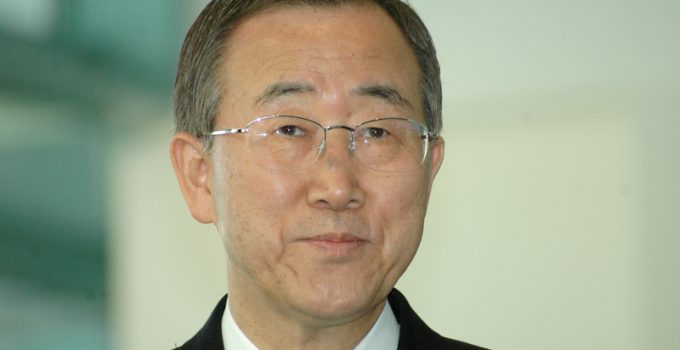 UN Chief to Drop the Ball in Times Square