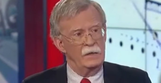 John Bolton: The Alleged Russian Hacking Might be a False-Flag