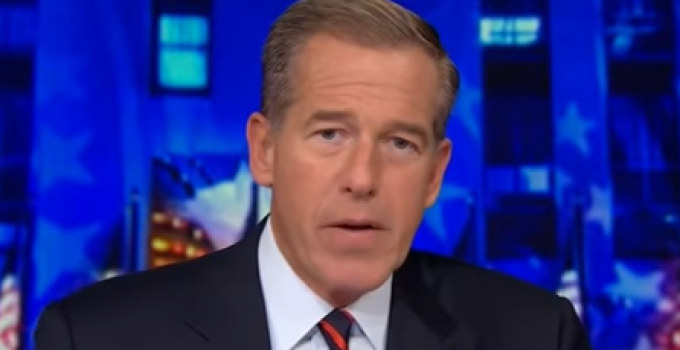 Irony: Brian Williams Criticizes ‘Fake News’ Phenomenon