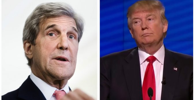 Kerry Upset that Trump Talked to Taiwan Without Consulting Him