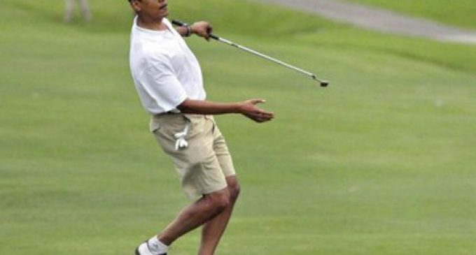 Obama Golfs After Assassination of Russian Ambassador, Terrorist Attacks