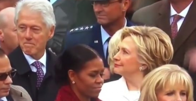 Bill Clinton Allegedly Oogles Ivanka Trump at Inauguration, Gets Busted by Hillary