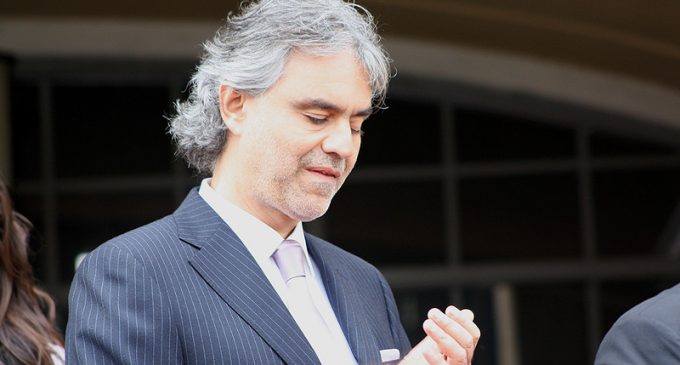 Report: Andrea Bocelli Backed out of Inauguration After Receiving Death Threats