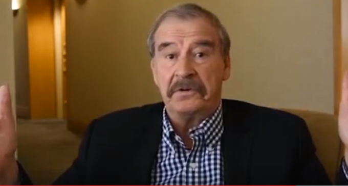 Vicente Fox of Mexico Picks Fight with Trump, Threatens War