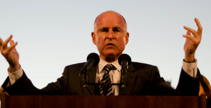 California Gov. Jerry Brown Raises Gas Tax by 42% to Cover Public Pension Insolvency