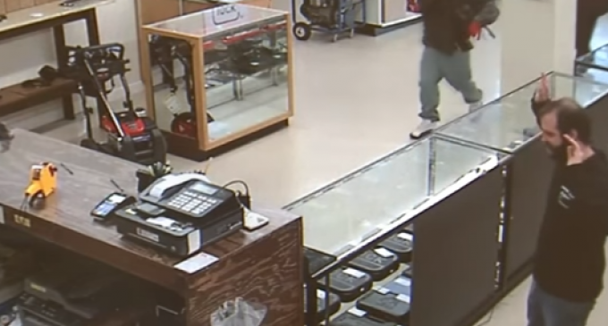 Two Idiots Attempt to Rob a Gun Store, Get Instant Justice