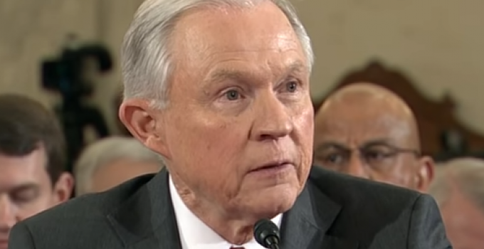 Jeff Sessions Vows to ‘Follow the Laws Passed By Congress’ During Confirmation Hearings