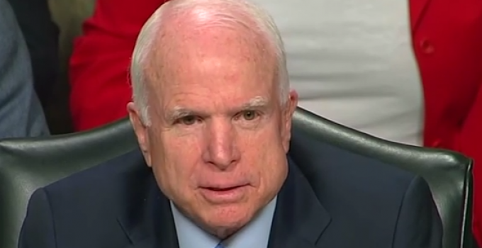 McCain: Trump Has ‘Disrespected the Law’ in Pardoning Arpaio