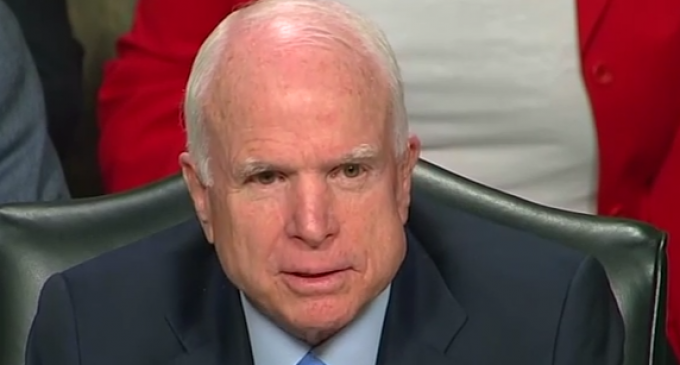 McCain: Trump Has ‘Disrespected the Law’ in Pardoning Arpaio