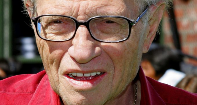 Anti-Trump Protesters Attack Larry King’s SUV, Intimidate Driver