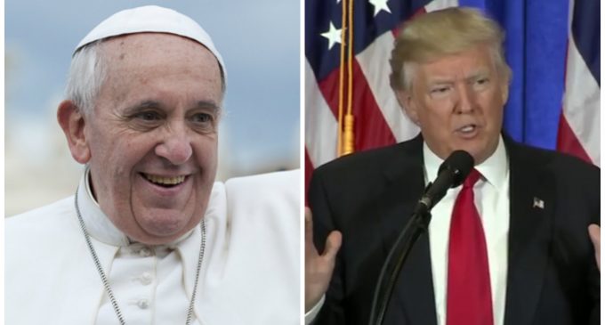 The Pope Compares Trump to Hitler